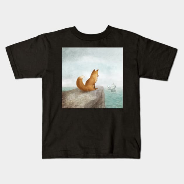 The Arrival Kids T-Shirt by Terry Fan
